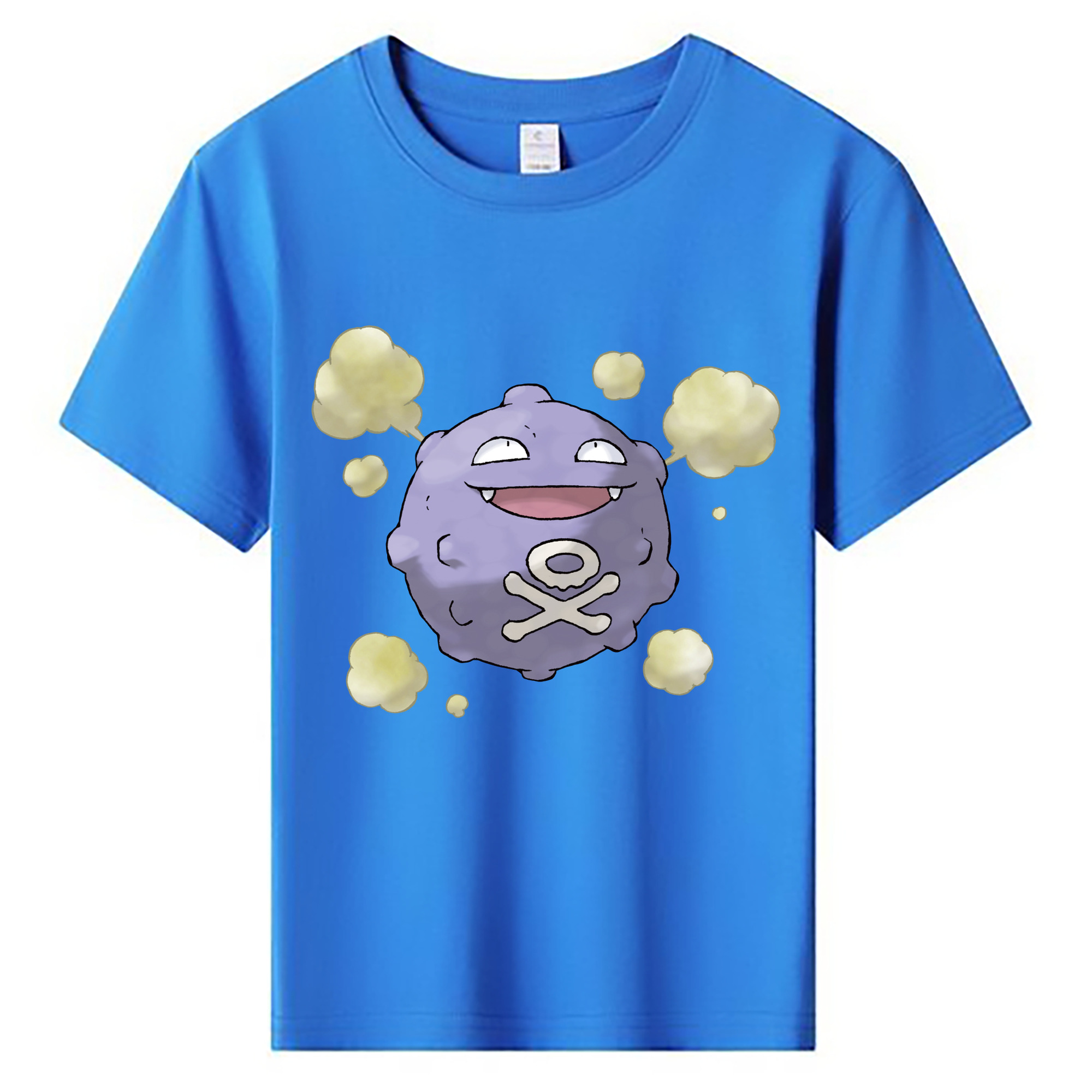 （画像用） ポケットモンスター Pokémon 綿100％キッズTシャツ（フロントプリント）